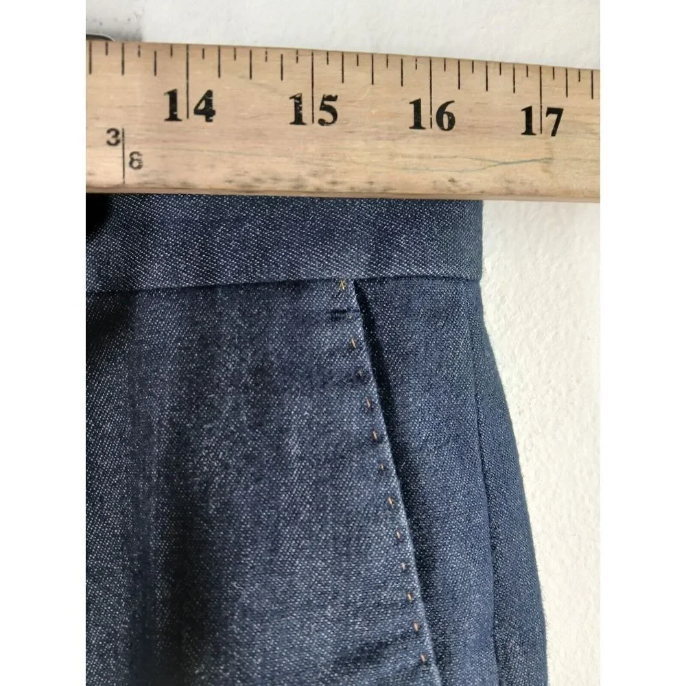 Banana Republic Pants Men's 32R  Blue Chino‎ Straight Leg Long Tailored Slim Fit